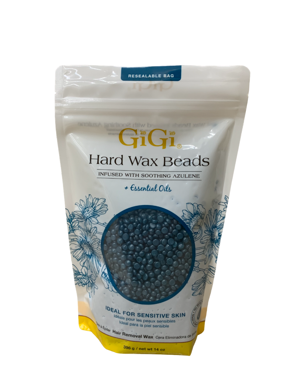 GiGi Hard Wax Beads Infused With Soothing Azulene With Essential Oil